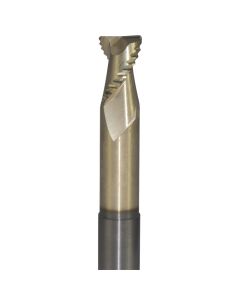 Onsrud Cutter AMC800015 AF Series 0.5" x 0.625"/2.125" 2R0.06" A-ZrN End Mill