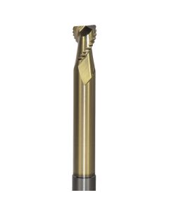 Onsrud Cutter AMC800025 AF Series 0.5" x 0.625"/3.125" 2R0.03" A-ZrN End Mill
