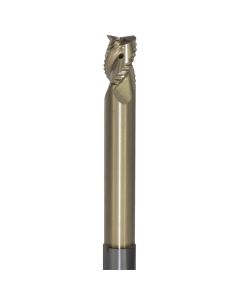 Onsrud Cutter AMC800167 AF Series 0.5" x 0.625"/3.125" 3R0.06" A-I-ZrN End Mill
