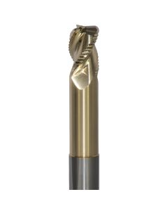 Onsrud Cutter AMC800171 AF Series 0.75" x 1"/3.125" 3R0.12" A-I-ZrN End Mill