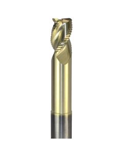 Onsrud Cutter AMC800221 AF Series 0.75" x 1"/3.125" 3R0.03" A-ZrN End Mill