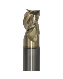 Onsrud Cutter AMC800227 AF Series 1" x 1.25"/2.125" 3R0.03" A-ZrN End Mill