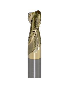 Onsrud Cutter AMC800321 AR Series 0.375" x 0.875" 2R0.03" A-I-ZrN End Mill