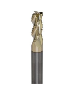 Onsrud Cutter AMC800393 AR Series 0.375" x 0.875" 3R0.03" A-ZrN End Mill