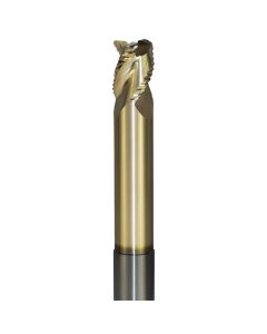 Onsrud Cutter AMC800425 AR Series 0.625" x 0.75"/3.125" 3R0.06" A-ZrN End Mill