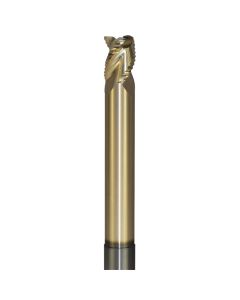 Onsrud Cutter AMC800427 AR Series 0.625" x 0.75"/4.125" 3R0.03" A-ZrN End Mill