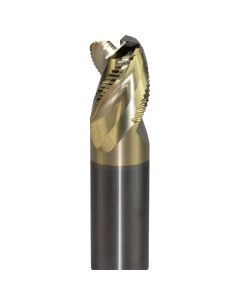 Onsrud Cutter AMC800445 AR Series 1" x 1.25" 3R0.12" A-ZrN End Mill