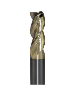 Onsrud Cutter AMC800447 AR Series 1" x 2.375" 3R0.03" A-ZrN End Mill