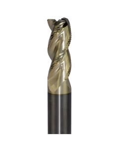 Onsrud Cutter AMC800449 AR Series 1" x 2.375" 3R0.06" A-ZrN End Mill