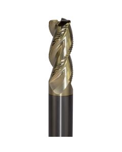 Onsrud Cutter AMC800451 AR Series 1" x 2.375" 3R0.12" A-ZrN End Mill