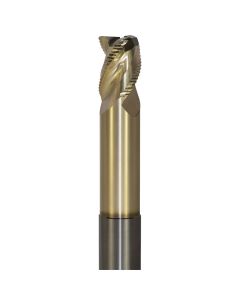 Onsrud Cutter AMC800461 AR Series 1" x 1.25"/4.125" 3R0.06" A-ZrN End Mill