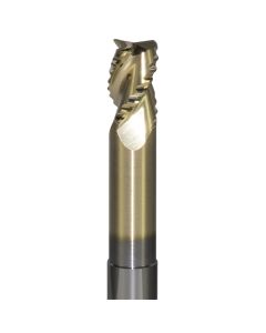 Onsrud Cutter AMC800467 AR Series 0.375" x 0.5"/1.625" 3R0.03" A-I-ZrN End Mill
