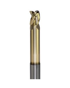 Onsrud Cutter AMC800497 AR Series 0.625" x 0.75"/3.125" 3R0.06" A-I-ZrN End Mill