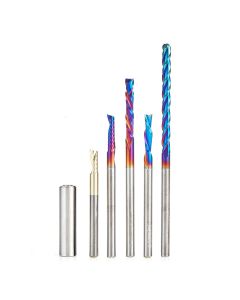 Amana Tool AMS-112, 1/8" 5PC SC CNC Signmaking/Engraving Spektra Pack