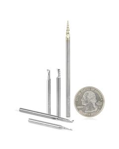 Amana Tool AMS-161, 1/8" 5-PC Aluminum Cutting SC Router Bit Set