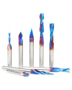 Amana Tool AMS-221-K 1/4" 8 Piece Spektra CNC General Purpose III Router Bit Set