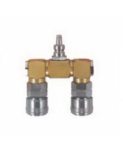 MAX ARC-H1 1/4" High-Pressure Air Splitter for MAX HP Compressors