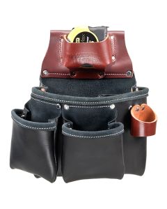 Occidental Leather B5018DB 3 Pouch Pro Tool Bag with Tape Holder