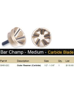 ITM Tools BAR-02C 1/2" - 1-3/8" Medium Carbide Bar Champ