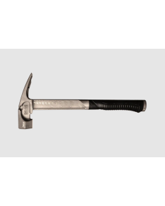 Boss Hammer BH18STHI16M – Hickory-Griff, 510 G, Gefräster Stahlhammer Mit Nagelstarter