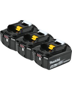 Makita BL1840B-3 18V LXT 4.0Ah Battery, 3-Pack