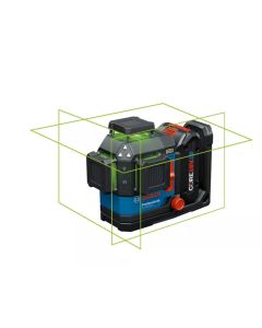 Bosch GLL330-80CGL 18V 360Deg Connected Green Beam Three Plane Laser