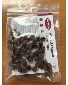 Lamello 335284 Cover Cap, 6 mm, Brown