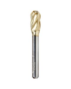 Amana Tool BURS-122NF SC-3FM 3/8" x 3/4" x 1/4" Radius Cylinder Shape Burr Bit