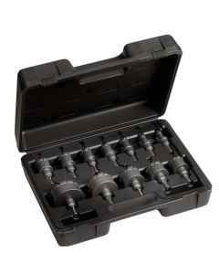 Champion Cutting Tool CT7P-MECHANICAL-1, 12 Piece CT Hole Cutter Set