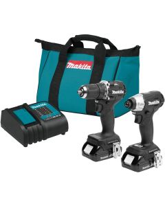 Makita CX203SYB 18V LXT 2 Piece Sub-Compact Cordless Drill/Driver Combo Kit