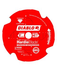 Diablo D0504DHA 5" x 4T PCD Fiber Cement Hardie Blade Blade