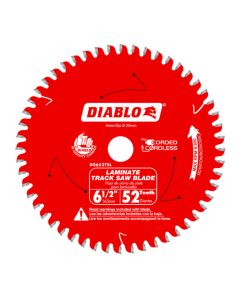 Diablo Tools D0652TSL, 6-1/2" x 52T Laminate Tracksaw Blade