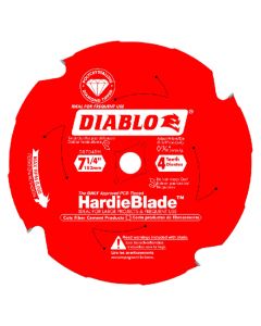 Diablo D0704DHA 7-1/4" x 4T PCD Hardie/Fiber Cement Saw Blade