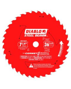 Freud D0736CF Diablo 7-1/4" x 36 TPI Cermet II Saw Blade