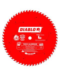 Diablo D1060N 10" x 5/8" x 60T NON-FRRS Saw Blade for Thick Aluminum