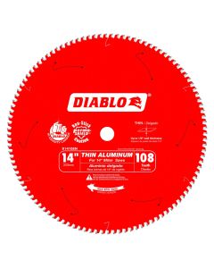 Diablo D14108N 14" x 1" x 108T NON-FRRS Saw Blade for Thin Aluminum