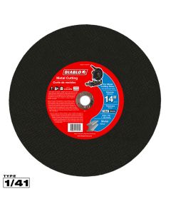 Diablo Tools DBD014109A01F, 14" x 7/64" x 1" Type 1 Metal Chop Saw Disc 