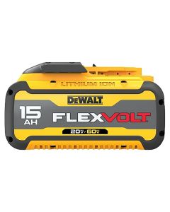 DeWalt DCB615 FlexVolt 20V and 60V MAX 15 Ah Lithium Ion Battery Pack