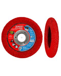 Freud Diablo DCC045040N01F 4-1/2" x 40 Grit Corner-Edge Flap Disc