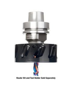 Amana Tool DCE-03, 92mm Dust & Chip Extraction Nut System ER40