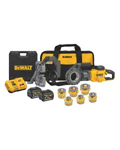 DeWalt DCE700X2K FlexVolt 60V Max Cordless Pipe Threader Kit with Die Head