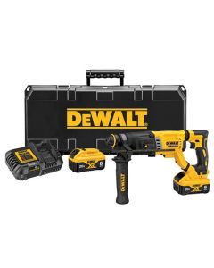 DeWalt DCH263R2 1-1/8" 20V Max Cordless SDS Plus D-Handle Rotary Hammer Kit