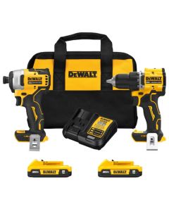 DeWalt DCK225D2, 20V Max Atomic Drill/Driver & Impact Driver Combo Kit