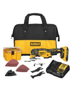 DeWalt DCS356D1 XR 20V Max Cordless 3-Speed Oscillating Multi-Tool Kit