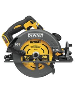 DeWalt DCS578B FlexVolt 7-1/4" 60V Max Electric Brake Cordless Circular Saw, Bare Tool