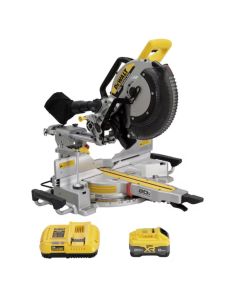 DeWalt DCS785WW1, 20V Max XR 12" Double Bevel Sliding Miter Saw Kit