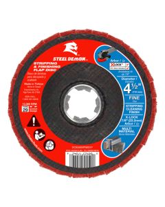 Diablo Tools DCX045VFNX01F, 4-1/2" Non Woven Fine Flap Disc, 1/Pack