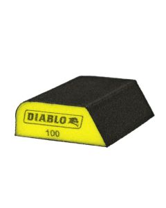 Diablo Tools DFBCOMBFIN01G, 4" x 2-3/4" x 1" 100G Fine Spanding Sponge, 1/Pack