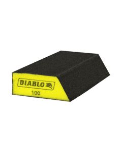 Diablo Tools DFBLANGFIN04G, 5" x 3" x 1" 100G Fine Sanding Sponge, 4/Pack