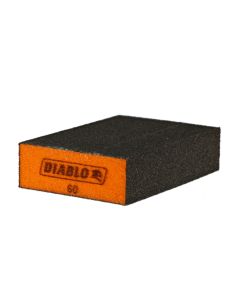 Diablo Tools DFBLBLOMED01G, 5" x 3" x 1" 60G Medium Spanding Sponge, 1/Pack